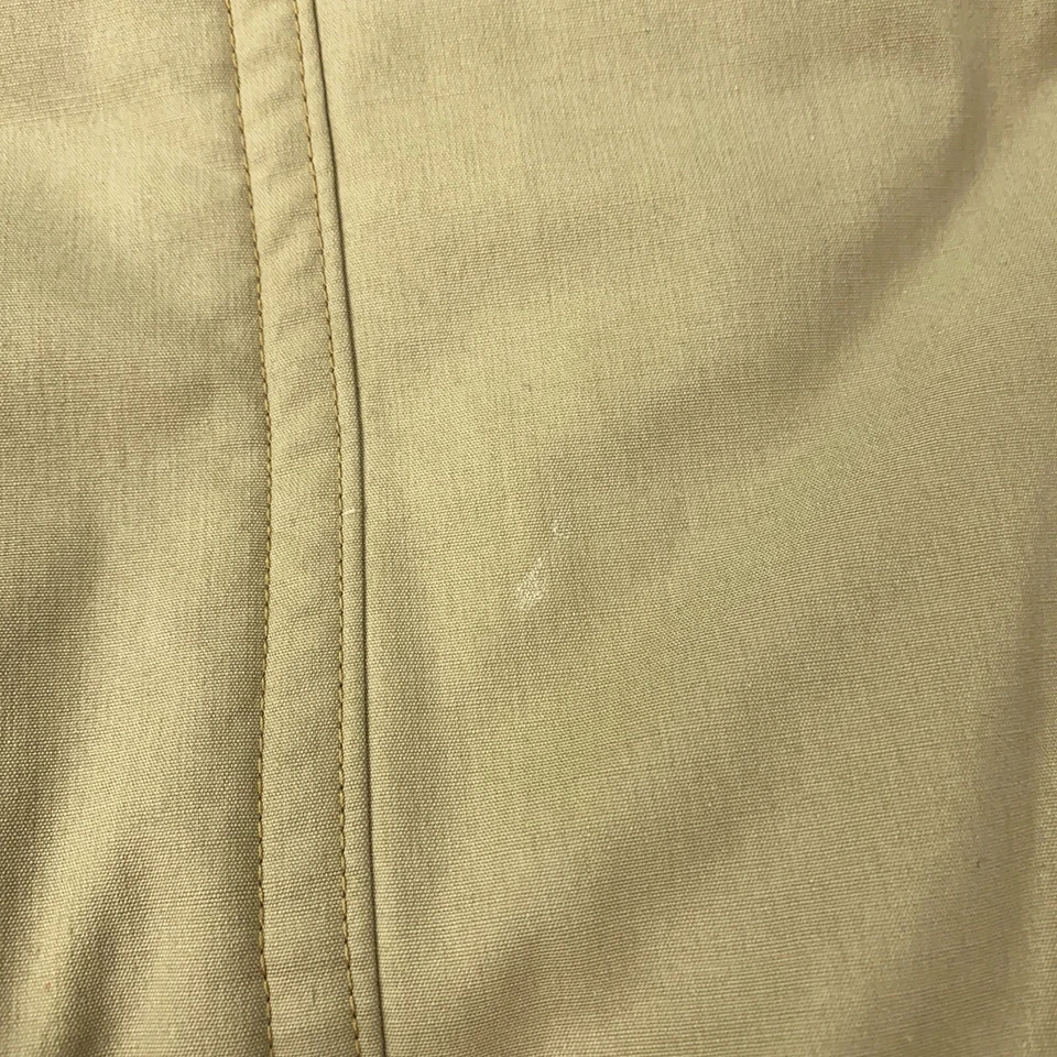 VTG Mighty Mac Jacket Mens Size 42 Beige Goose Down Parka Coat Made In USA - Image 3 of 4