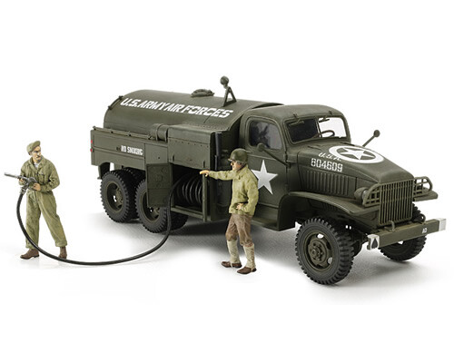 U.s. 2 1/2 Ton 6x6 Airfield Fuel Truck 1:48 Plastic Model Kit TAMIYA - Bild 1 von 5