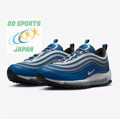 NIKE Air Max 97 Men FN6957-400 Coat Blue/Pure Platinum/Wolf Gray - Main Image