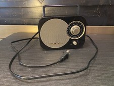 Studebaker Retro Black  Gold Portable AM/FM Radio