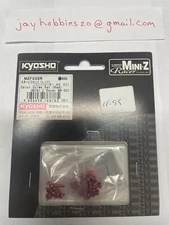 Kyosho mini z MR –02 red screw set MZF202R