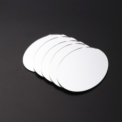 20 Pcs Mirror Lens Small Oval Makeup Child Mini for Crafts Arts and