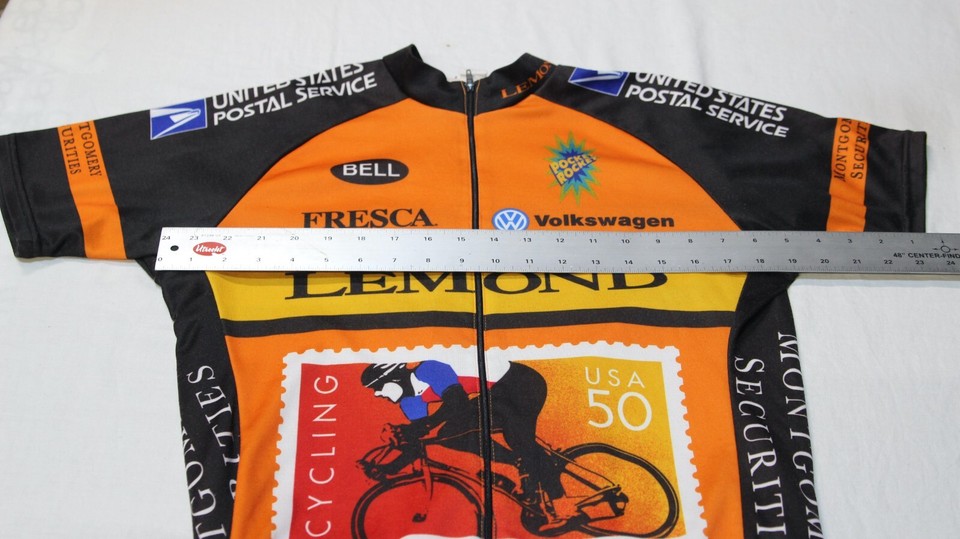 Maillot Cycliste Vintage La Vie Claire – Greg LeMond Années 80 – Taille M – Giessegi