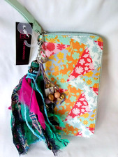 Wallet  Womens 4.5x8 Tassel Chuncky Beaded Pu...
