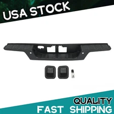NEW Textured Black Rear Bumper Step Pad For Toyota Tacoma 2016-2023 w/ Park Asst