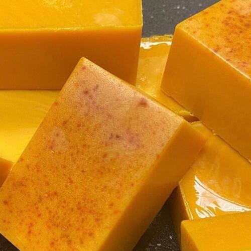 US-Honey Glow Lemon Turmeric Kojic Acid Soap Bar, Turmeric Face and Body Soap - Picture 11 of 20