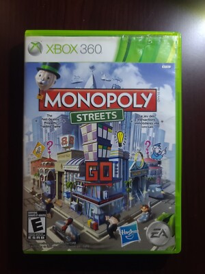 Monopoly Streets (Microsoft Xbox 360, 2010) CIB
