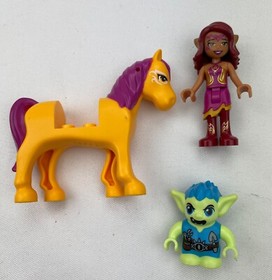 Lego Elves AZARI & THE GOBLIN FOREST ESCAPE 41186 100% Complete w Parts List