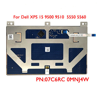 Touchpad Trackpad with cable Dell XPS 15 9500 9510  5550 5560 07C6RC 0MNJ4W USK