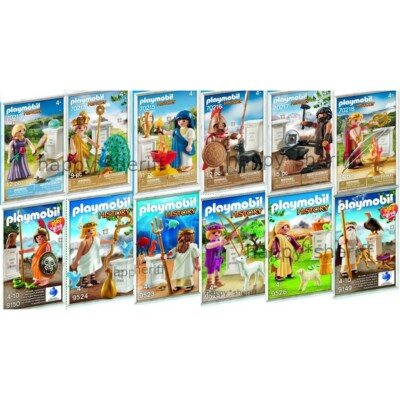 Figurine - PLAYMOBIL - 9149 - Zeus - Roi des dieux grecs - Multicolore