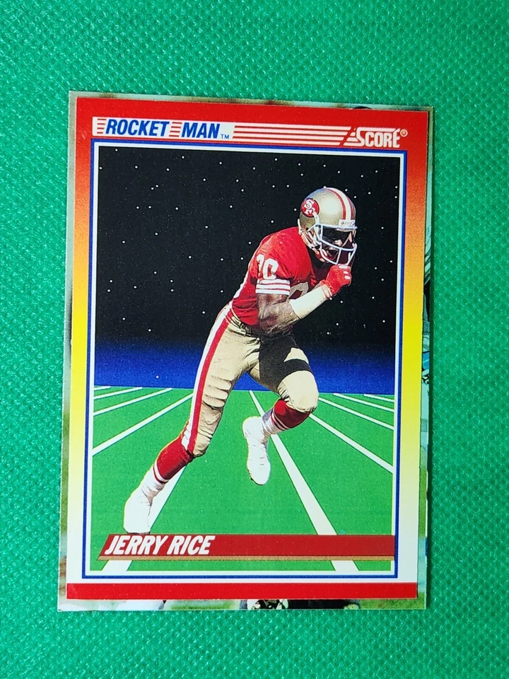 1997 Stadium Members Only #10 WRONG BACK Jerry Rice RARE  San Francisco 49ers - Image 4 of 4