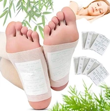 20PCS W 20 Adhesive Sheets Detox Foot Pads Toxins Fit Health Care Patch Cleanse