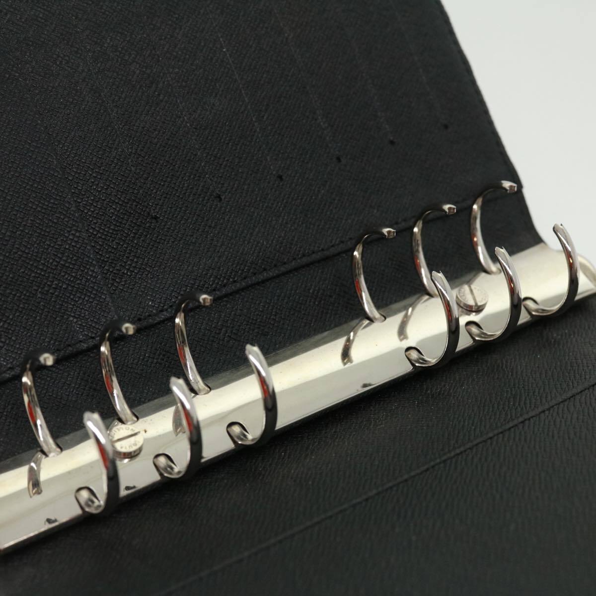 LOUIS VUITTON Damier Graphite Agenda MM Day Planner Cover R20242 LV Auth 32756 s l1200