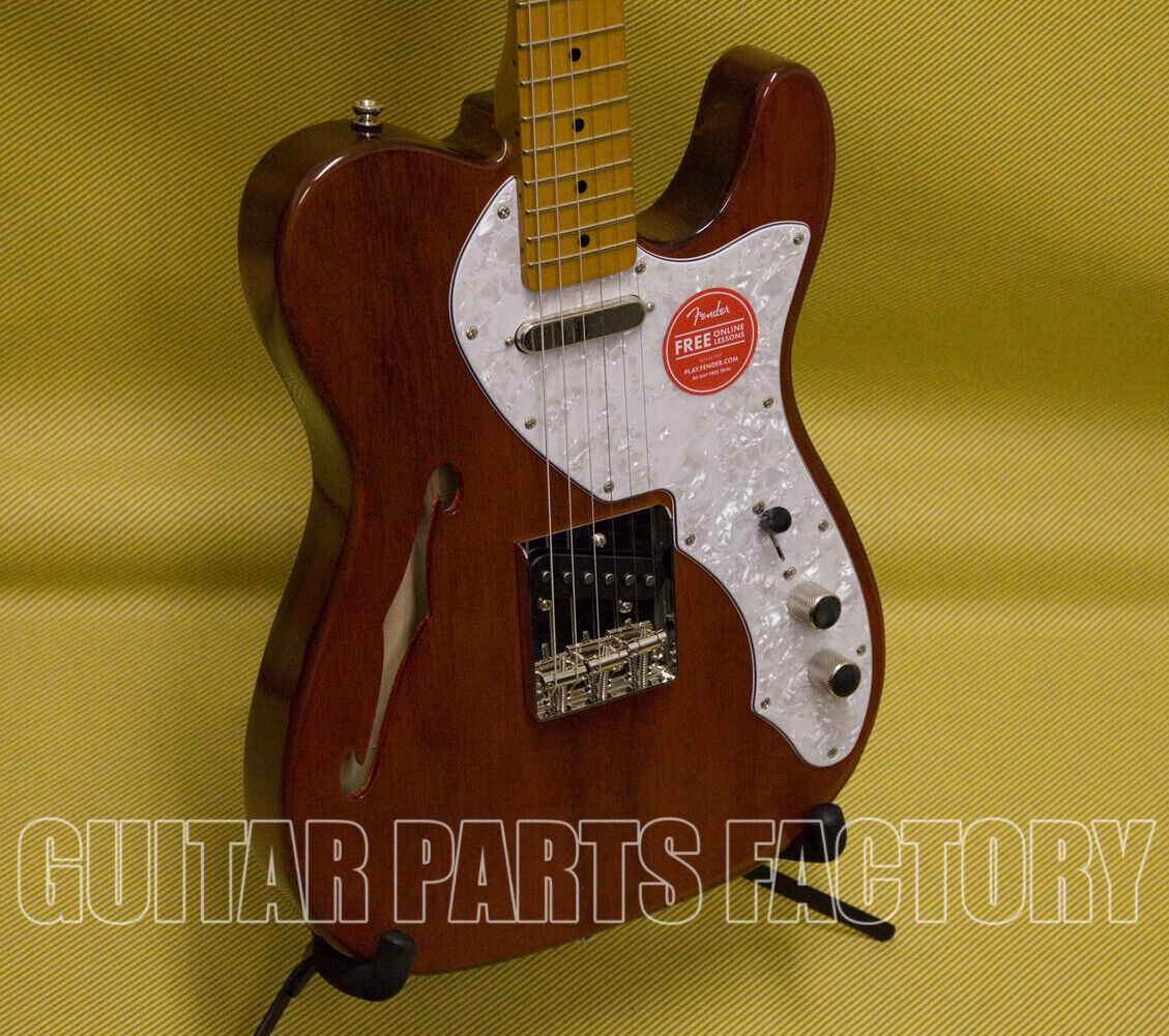 037-4067-521 Squier Classic Vibe '60s Thinline Telecaster Guitar Natural Finish