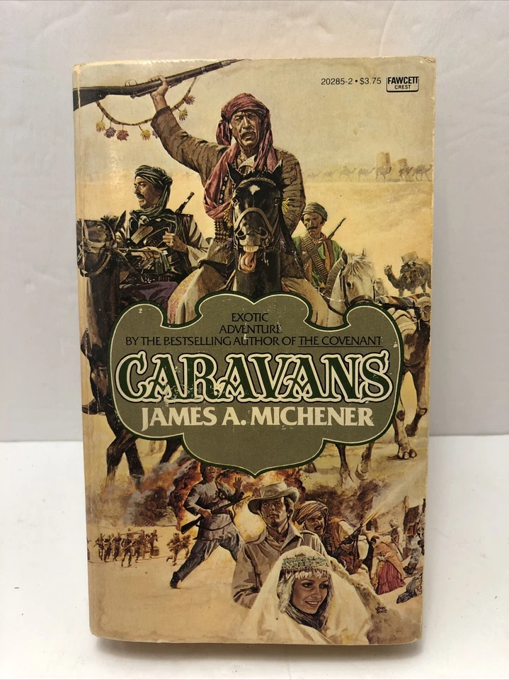 James A. Michener - (3) Vintage Paperbacks - Iberia, Caravans, Fires of Spring - Image 2 of 4