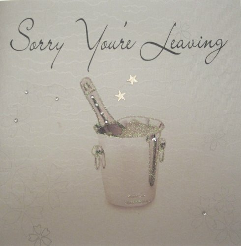 белые хлопковые открытки 1 штука Извините за то что Вы уходите Очень большая открытка ручной работы для прощания 5390₽