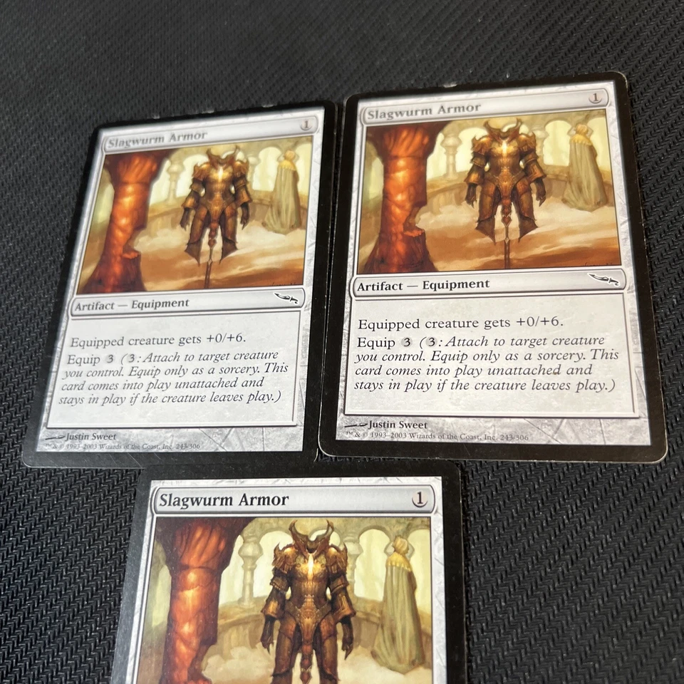 Slagwurm Armor Magic The Gathering Mtg Mirrodin Card 3 - Image 3 of 4