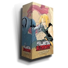 FullMetal Alchemist cofanetto manga inglese completo vol 1-27 con romanzo e poster