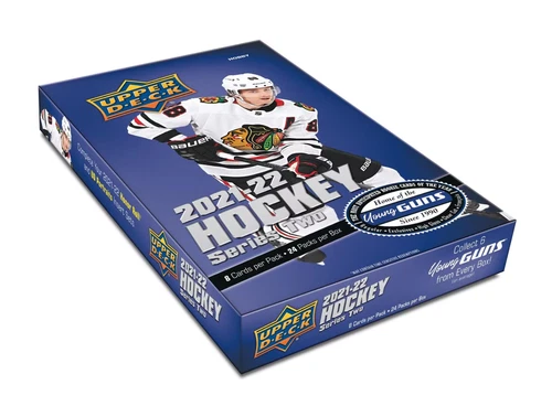 2021-22 Upper Deck Series Two 2 Hockey Hobby Box - Factory Sealed
