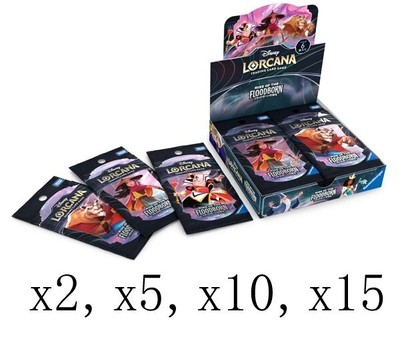 Disney Lorcana Rise Of The Floodborn Japanese Booster Box 2025