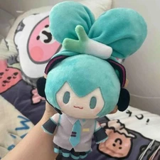 15 cm Hatsune Miku Kawaii Q Version Figure Plush Doll Anime Peripheral Ornament