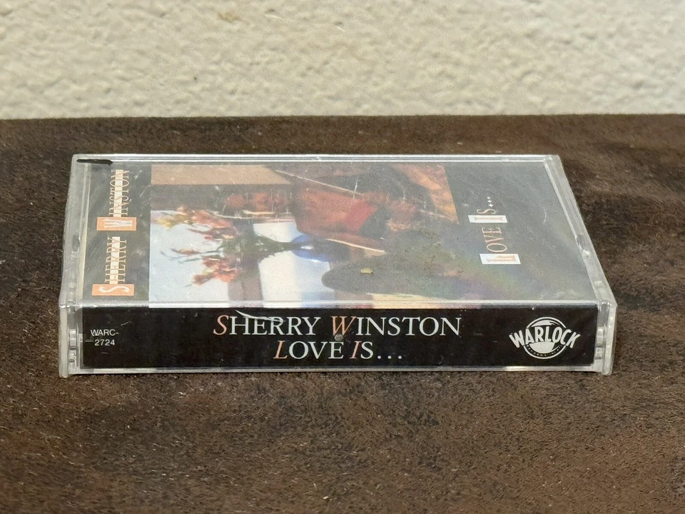 Rare! SHERRY WINSTON LOVE IS Cassette Tape 1991 Funk Jazz SEALED Foto 2 de 4