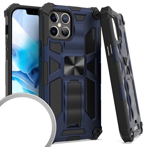 for iPhone 12/12 Pro 6.1" Case Tactical Ring Stand Armor Hybrid Cover+ Prytool - Picture 6 of 6