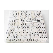 Koplow Opaque Dice Block - d6 White w/Black (200) New