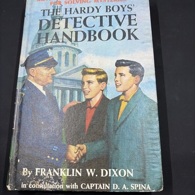Franklin W. Dixon - The Hardy Boys Detective Handbook Hardback Book - 1959