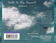 GOLAN  - PATH TO THE HEART NEW CD
