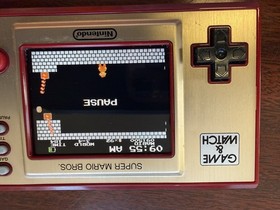 Nintendo Game & Watch Super Mario Bros Handheld Console HXA-001 Color Tested