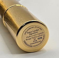 Estee Lauder Signature Hydra Lustre Lipstick 03 PINK CHAMPAGNE New GWP