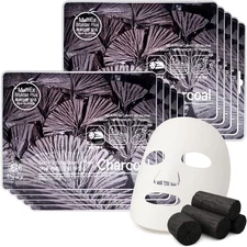 Charcoal Essence New Face Mask Sheet Facial Mask Pack Korean Seller 10pcs