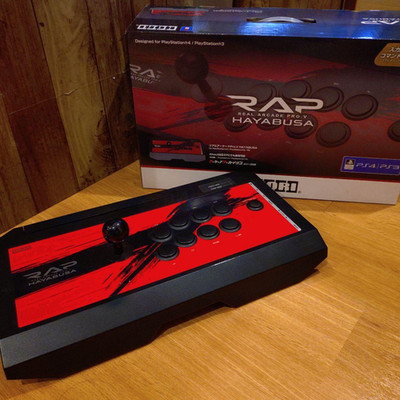 Hori Real Arcade Pro V HAYABUSA RAP Arcade Fight Stick PS4-055 PS3 PS4 Japan