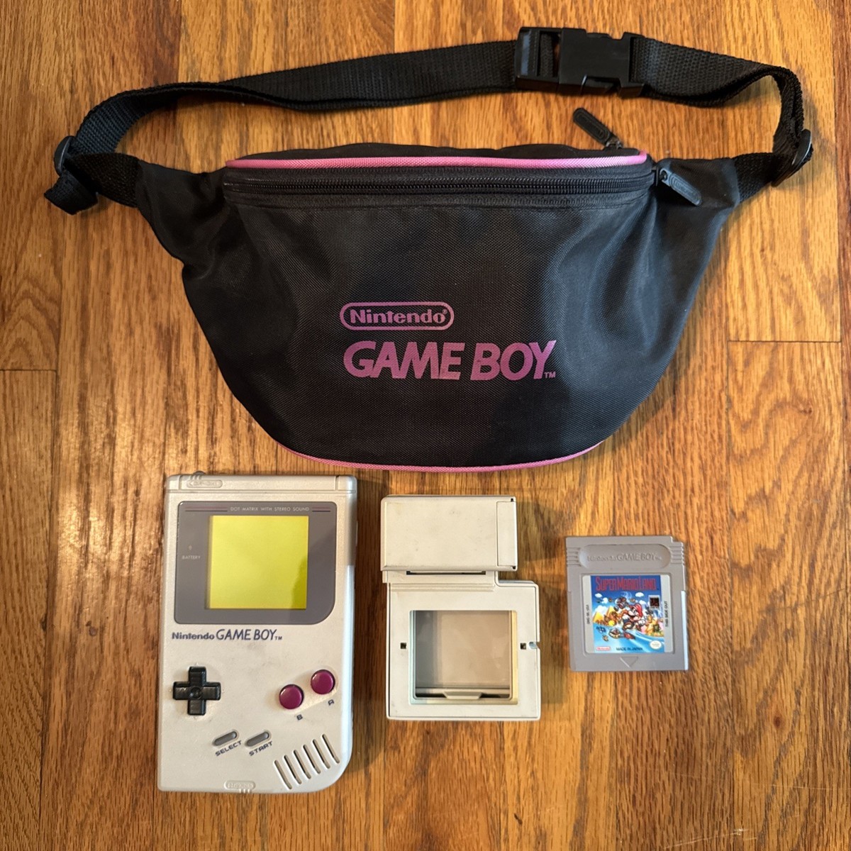Original Nintendo Gameboy Console WORKING DMG-01 Nuby Light