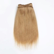 Morezmore W0027S-03 36" Natural Goat Doll Hair Weft Straight Honey Blonde