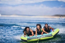 Towable Tubes For Boating 1-3 Person Inflatable Water Tube For Boats To Pull