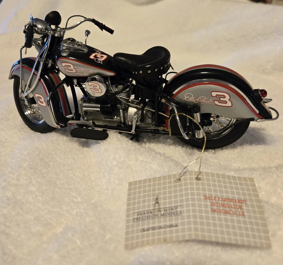 Franklin Mint 1942 Indian Dale Earnhardt Intimidator 1:10 Scale Inv. #4714 - Image 3 of 4