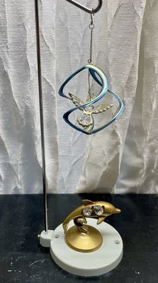 Vintage Dolphin/ Hummingbird Figurines Crystal Delight/SunCacherMascotCollection