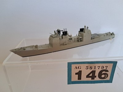 1/1250 ARGOS AS17B USS NORMANDY CG60 SCHIFFSMODELL 13,5 cm METALL DIECAST