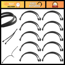 10 PCS 4 Pin PWM Fan Splitter Cable Y Connector 1 to 2 Power Extension for PC Ca