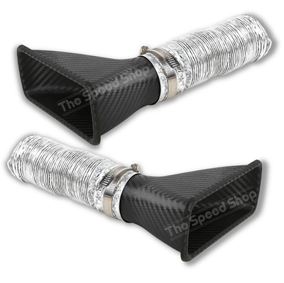 2x Universal Bremskühlkanäle und Schläuche für Track / Drift / Race / Fast Road