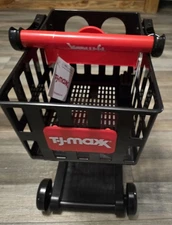 Kids Mini TJ Maxx Shopping Cart Toy – Realistic Rolling Pretend Play Cart NEW