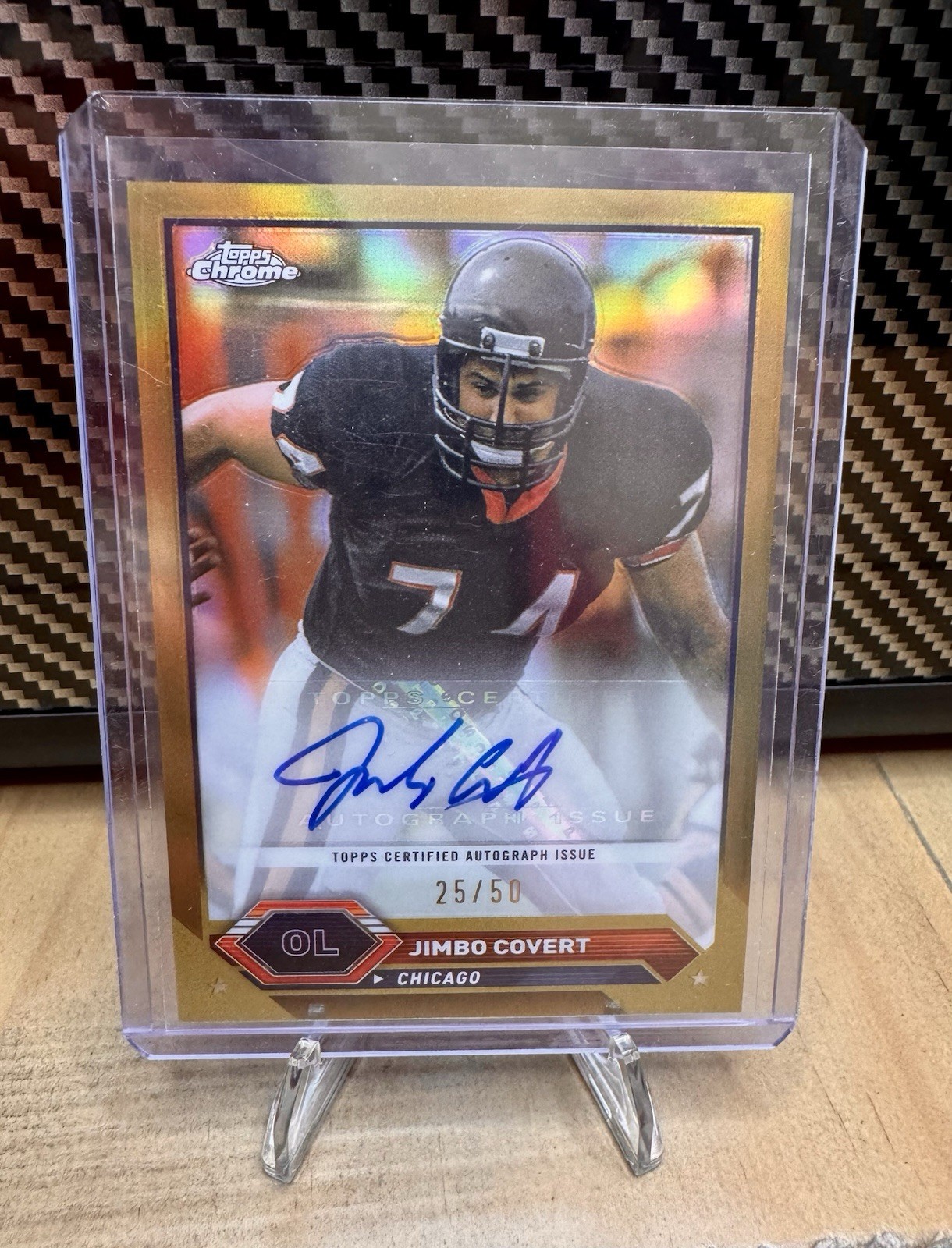 2023 Topps Composite Chrome Jimbo Covert Gold Refractor Auto /50 BEARS