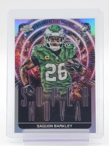 2025 Topps Cosmic Chrome Saquon Barkley Base (RAW)