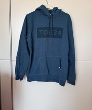 Tog24 Man Turkiz Hooded Jumper Size L - Hoodie