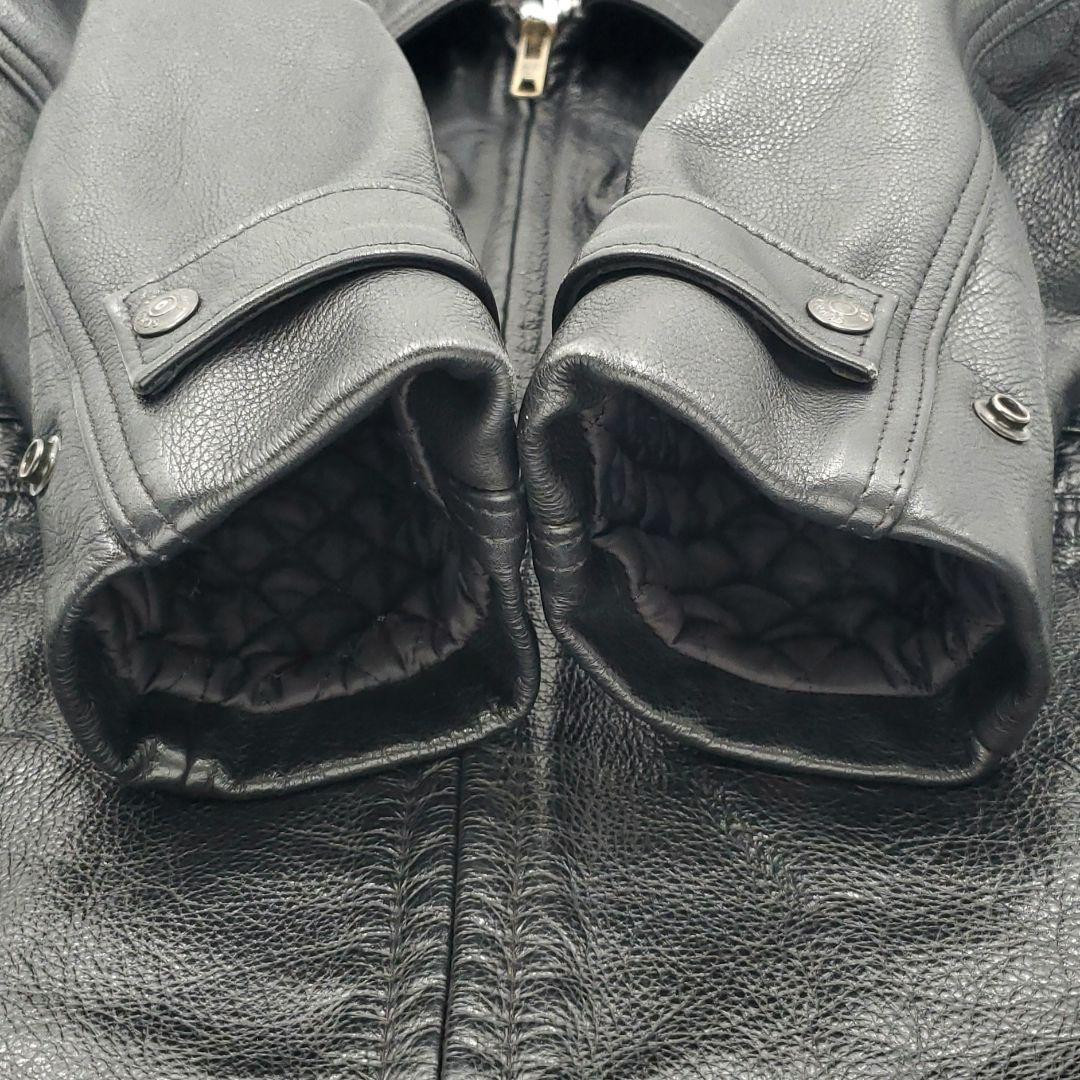 Schott USA Leather Car Coat XL 42 Black Genuine Cowhide Schott USA Leather Car Coat XL 42 Black Genuine Cowhide