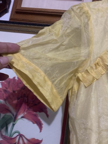 Vestido amarillo vintage Betsey Johnson talla 8 cosplay RARO - Imagen 5 de 11
