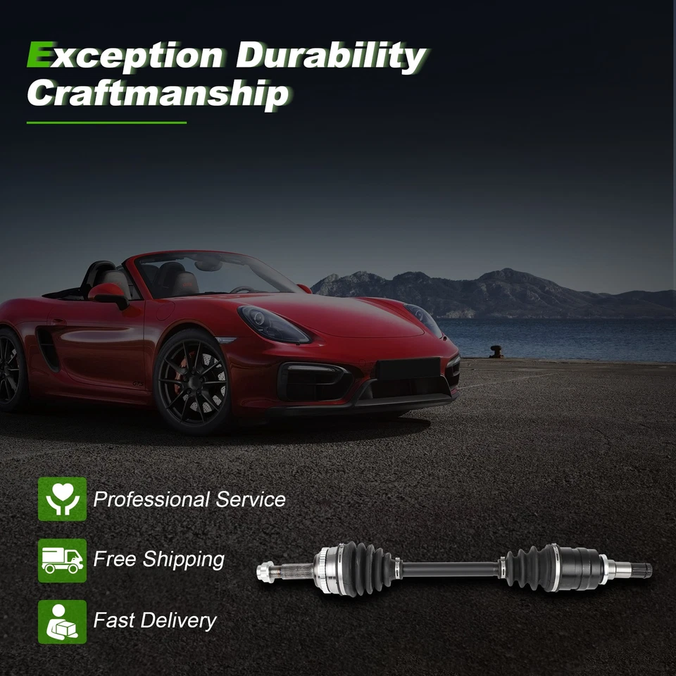 2x Conjunto de eje CV delantero para Pontiac Vibe 2009-2018 Toyota para Corolla Matrix 1,8 L Foto 4 de 4