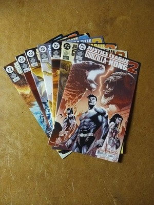 Justice League Vs Godzilla Vs Kong Series 2 Complete 7-Issue Set DC Monsterverse